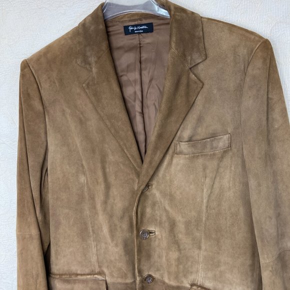 Distressed Goat Suede Blazer John W. Nordstrom - Picture 8 of 16